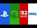 All Xbox Nintendo PlayStation Sega Startups Switch 2 Unused Brand ID