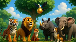 জঙ্গলের স্বর্ণ ফলের রহস্য 😱 | 2D Animation Story | Bangla 2D Cartoon Story | Explain With Muntaha