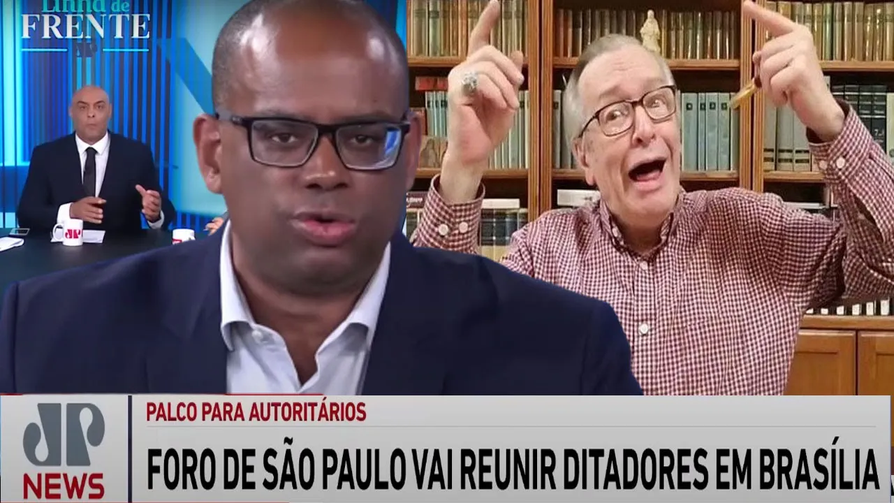 O OLAVO DE CARVALHO AVISOU...ESSA P***** E CHAMARAM ELE DE DOIDO