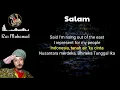 Lagu Ras Muhamad - Salam (Lyrics)