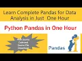 Python Pandas Tutorial - Master in ONE Hour