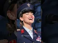 Download Lagu Beautiful Russian Military Officer Sings KATYUSHA at the Ceremony #militarywoman