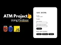 FireBase ATM Machine Project HTML CSS JS CODEFLOWS