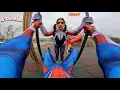 Lagu SPIDER-MAN VS CRAZY SPIDER-GWEN IN LOVE ( Funny ParkourPOV Spider-Man)