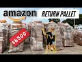 We Bought An Amazon Returns Pallet For 525 - Unboxing 6500 In MYSTERY Items