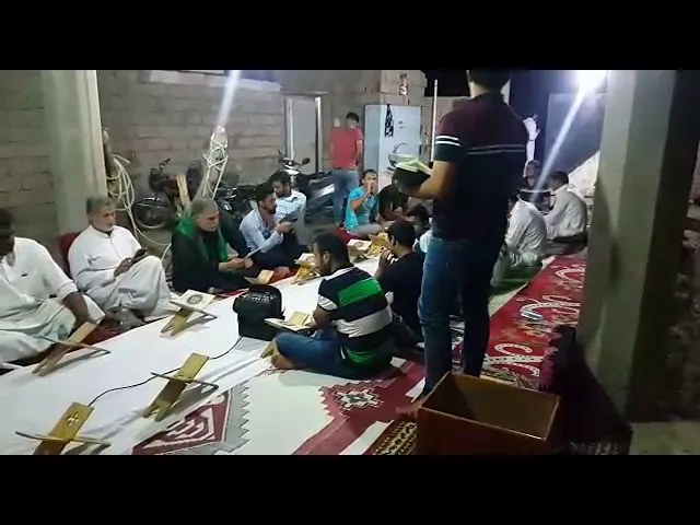 ⁣القارئ حيدر محسن البزوني مقطع جميل من أواخر سورة يس .  شهر رمضان المبارك ٢٠١٨التنومة