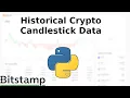 Historical Crypto data from Bitstamp in Python