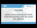 using undo redo options for reversing last action on canvas 005