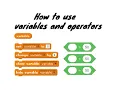 How to Use Variables and Operators in Scratch