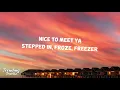 Wes Nelson - Nice To Meet Ya ft. Yxng Bane (Lyrics)