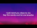 Zavyre - Don't Let Go (Lyrics) tell me that you love me, I don't wanna lose you