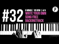 #32 Write Your Own Song Free Piano Backingtrack