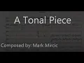 Download Lagu A Tonal Piece (Original Piece)