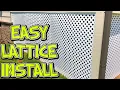 How to Install Lattice Do it Yourself Installation