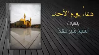 الشيخ شبر معله ( دعاء يوم الاحد)