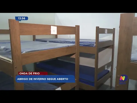 Blumenau: Abrigo de inverno segue aberto