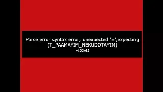 Parse error syntax error unexpected expecting T PAAMAYIM NEKUDOTAYIM in PHP
