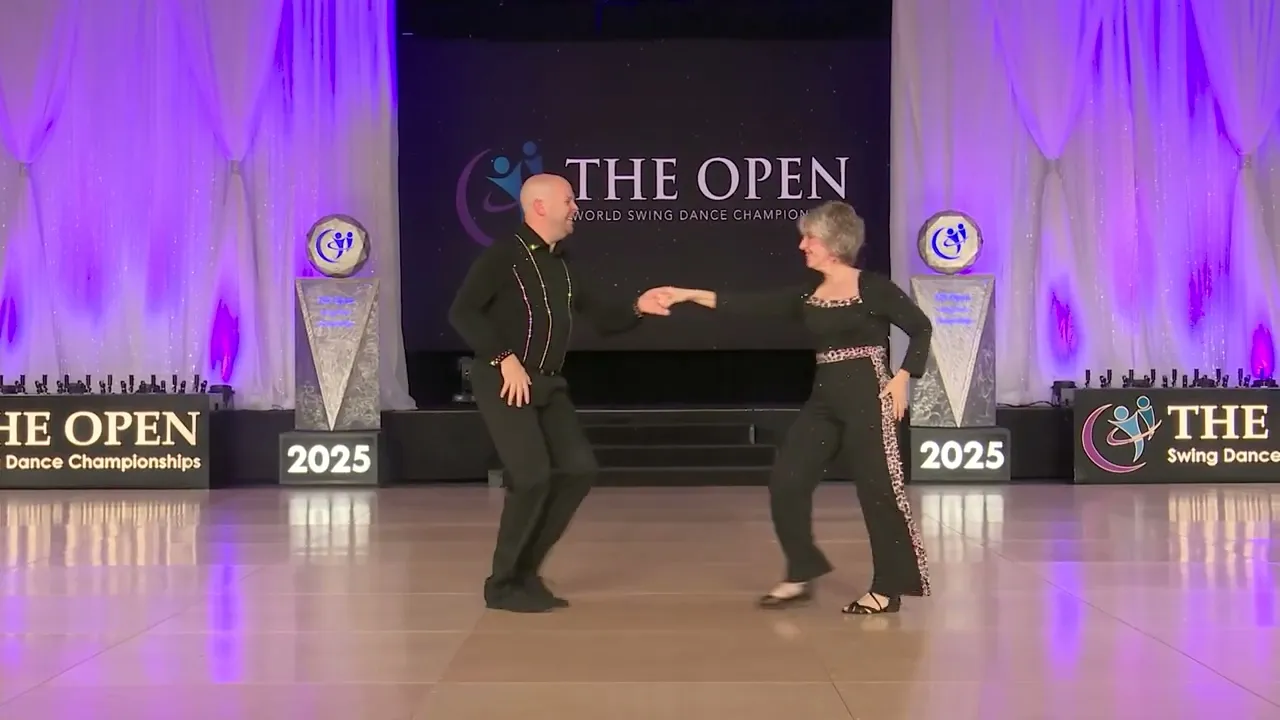 Matt Auclair and Cory Johnson - 5th Place Pro-Am Sophisticated - Follower - The Open 2025