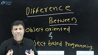 Difference Between Object Oriented and Object Based Programming in Java Hindi