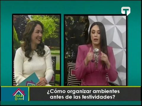 ¿Cómo organizar ambientes antes de las festividades?