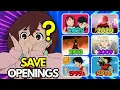 Download Lagu SAVE ONE ANIME OPENING From Every Year🔥[2025 - 1980] | Which Opening do you prefer?