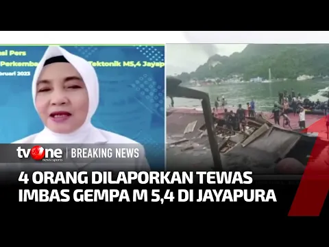 Penampakan Jayapura Usai Diguncang Gempa 5,4