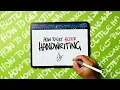 How to get BETTER Handwriting on iPad Goodnotes Apple Pencil Tips