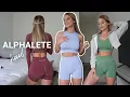 Alphalete Try on Haul New Amplify