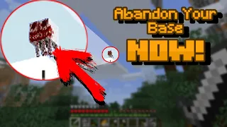 If You Spot This In the Sky ABANDON YOUR BASE NOW Minecraft Creepypasta