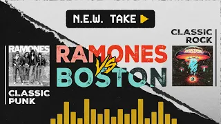 ramones vs boston 50th anniversaries 