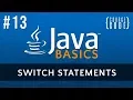 Java Programming Tutorial - Switch Statements