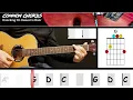 Knocking on Heaven s Door ver2 - Bob Dylan EASY GUITAR LESSON Scrolling Chords