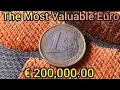 Lagu € 200,000.00 MOST VALUABLE EURO VERY EXPENSIVE Error Coin Worth Money Don't Spend This 