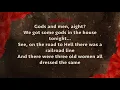 Hadestown Original Broadway Cast - Road To Hell I - Lyrics