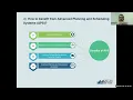 How to benefit from Advanced Planning and Scheduling Systems APS