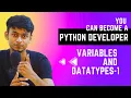 Variables and DataTypes Explained In Tamil Python Tutorial Series EMC Academy