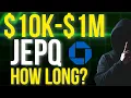How Long to Reach 1 MILLION with JEPQ 12 49 Reinvested