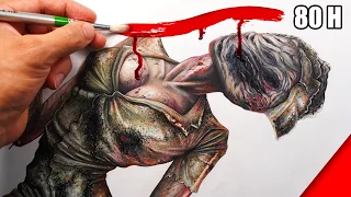 I Spent 80 Hours Drawing a TERRIFYING Horror Game Monster ✍️