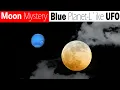 Download Lagu Blauwe planeetachtige UFO gespot nabij de maan aan de Australische hemel