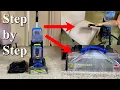 How to Use the Bissell Turboclean Dualpro Pet Carpet Cleaner