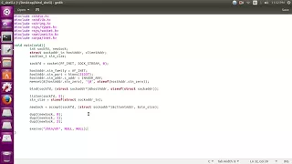 port binding shellcode - part 1