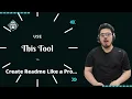 One Effective tool to create Readme Files Quickly Easily