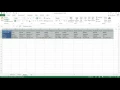 Excel Tip - Switch Rows into Columns or Vice Versa