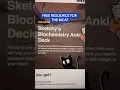 FREE ANKI DECK FOR PREMEDS