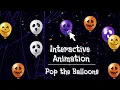 Interactive Animation Pop the Balloons HTML CSS JS Canvas Confetti