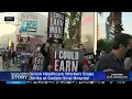 About 2 000 Union healthcare workers stage strike at Cedars-Sinai