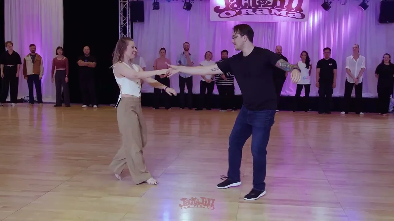 Tony Schubert and Nataliya Kane - 5th place Jack & Jill Sophisticated Finals - Jack&Jill O'Rama 2025