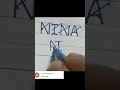 Download Lagu NINA NAME PROFILE LOGO CREAT 🔥 ✨ 💥 comment your name #viraltrendingshorts  #logodesign #shorts