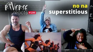 riverse reacts live superstitious by no na official music video 