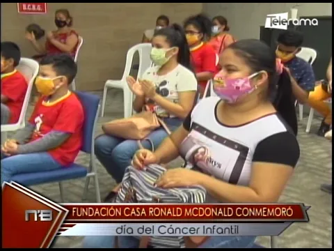 Fundación Casa Ronald Mcdonald conmemoró día del Cáncer Infantil